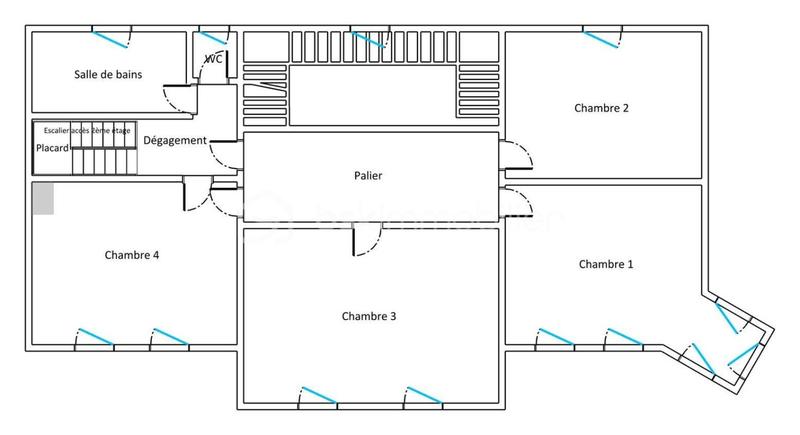 Maison de maîtres - 300 m² - 8 pièces
