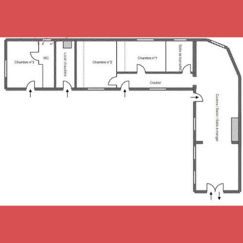 Maison - 87 m² - 5 pièces