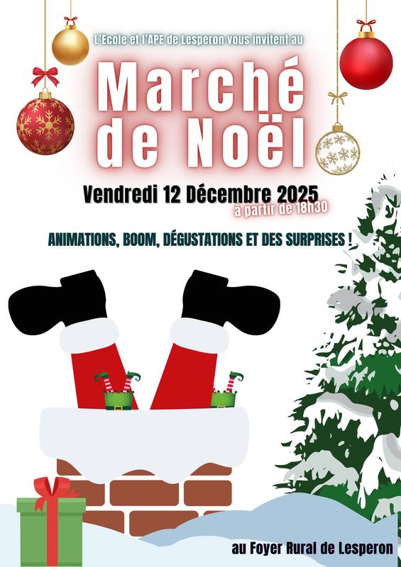 Marché de Noël - Lesperon