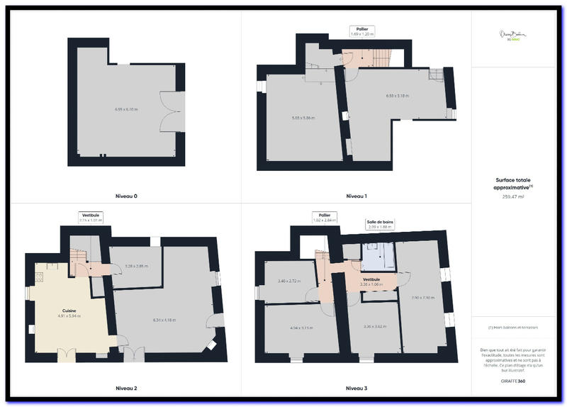 Maison - 142 m² - 5 pièces