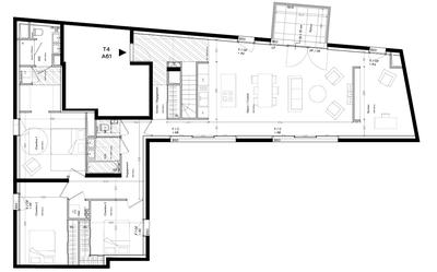 Appartement - 128 m² - 5 pièces