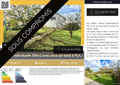 Maison traditionnelle - 138 m² - 6 pièces