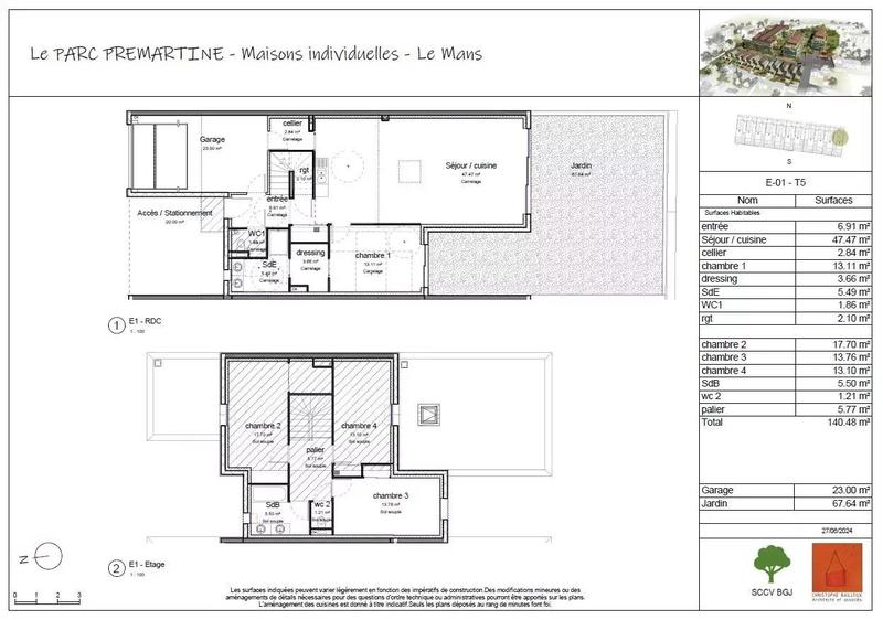 Maison - 140 m² - 5 pièces