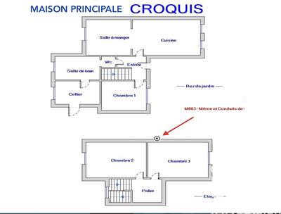 Maison de ville - 77 m² - 4 pièces