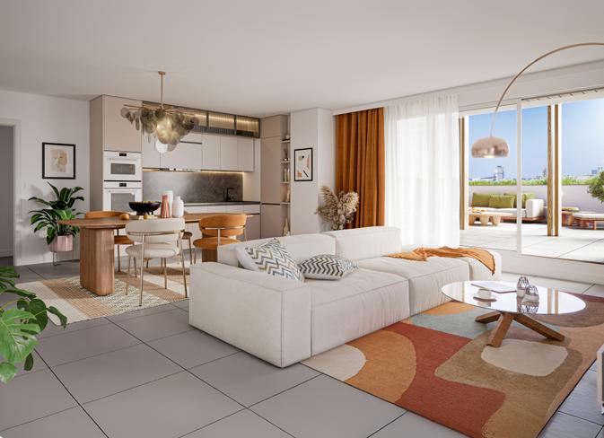 Appartement - 67 m² - 3 pièces