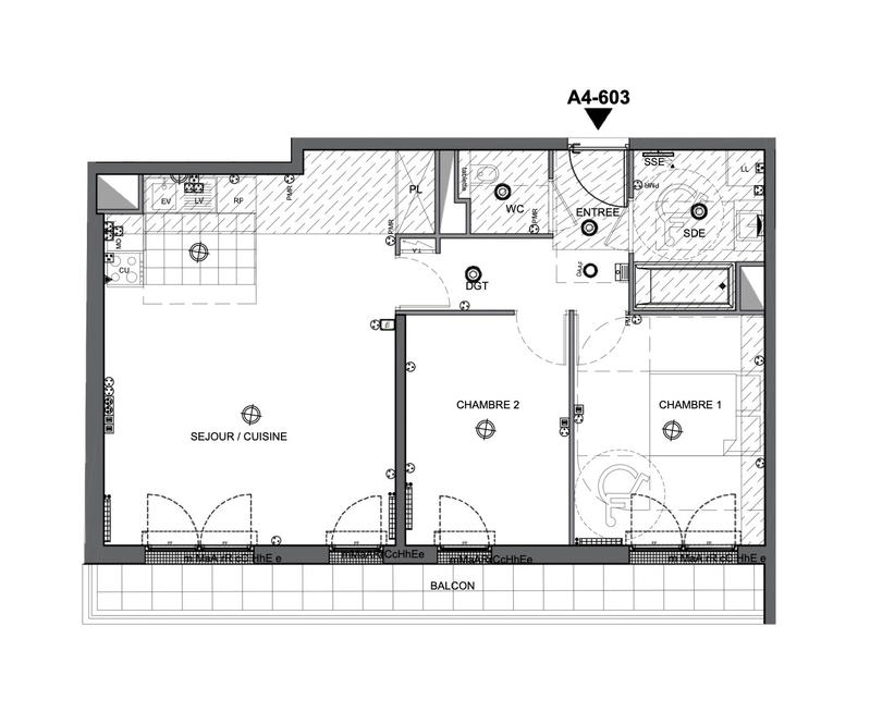 Appartement - 67 m² - 3 pièces