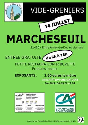 Vide-greniers du 14 juillet