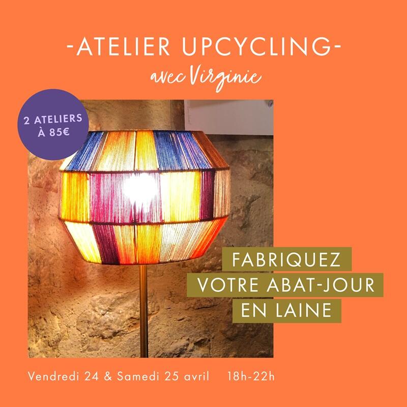 Les ateliers du Printemps : Atelier luminaire-upcycling