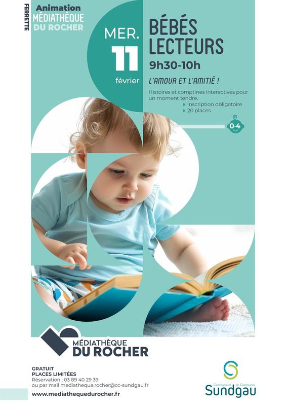 Bébé lecteurs - 0-4 ans