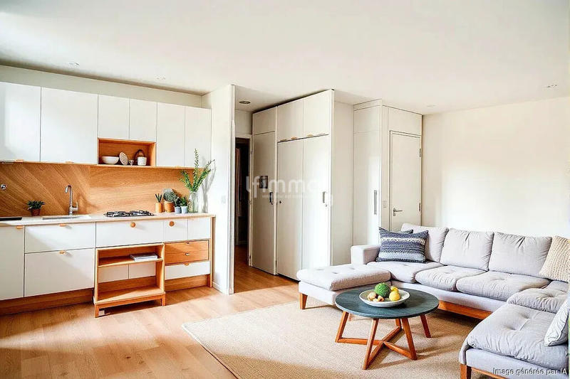 Studio - 22 m² - 1 pièce