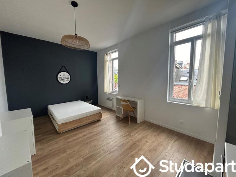 Chambre - 19 m² - 1 pièce