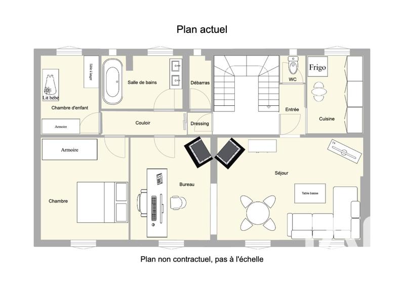 Appartement - 76 m² - 4 pièces