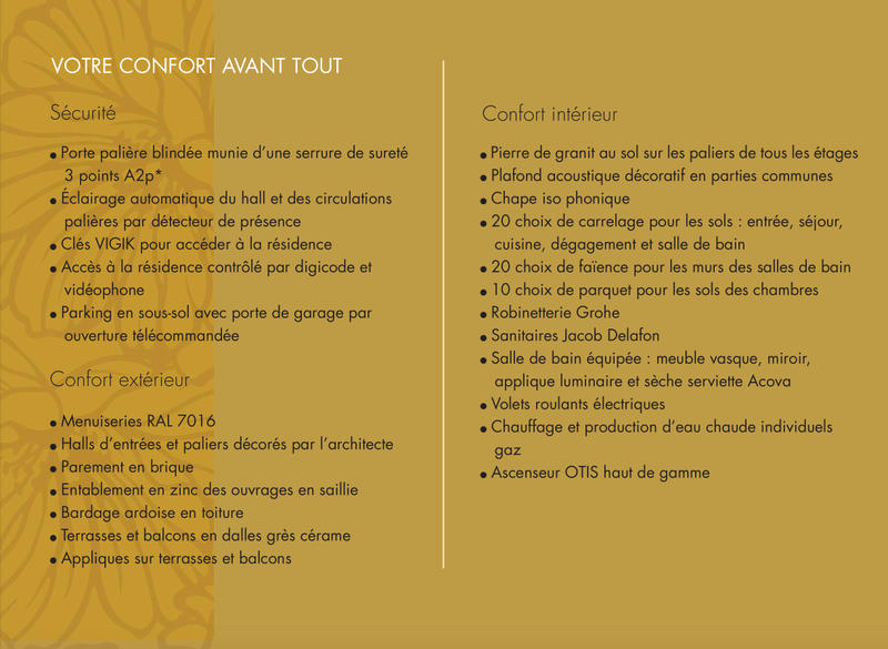 Appartement - 61 m² - 3 pièces