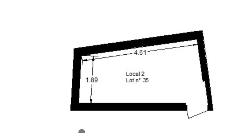 Local commercial - 41 m²
