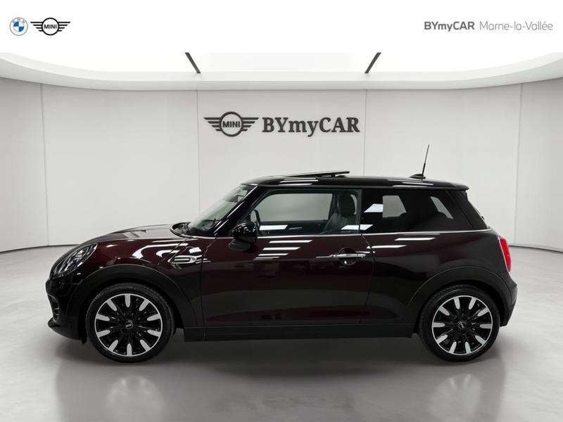 Mini 3 portes Hatch F56 Lci Cooper 136 ch Bva7 Edition Pure Burgundy
