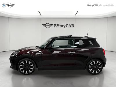 Mini 3 portes Hatch F56 Lci Cooper 136 ch Bva7 Edition Pure Burgundy
