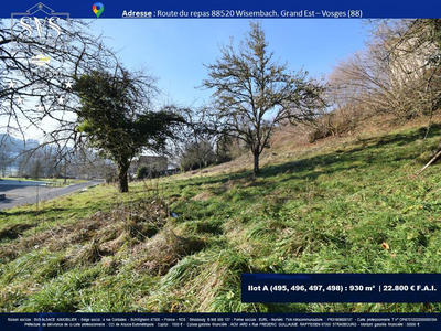 Terrain - 930 m²