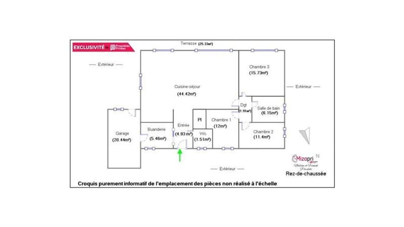 Villa - 103 m² - 4 pièces