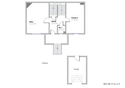 Maison - 124 m² - 6 pièces