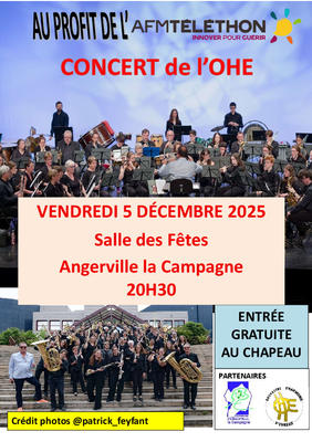 Concert de l'Ohe à Angerville la Campagne