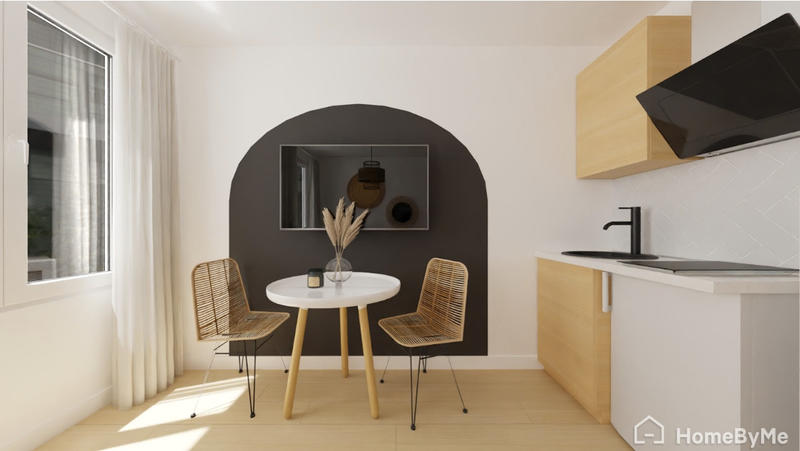 Appartement ancien - 22 m² - 1 pièce