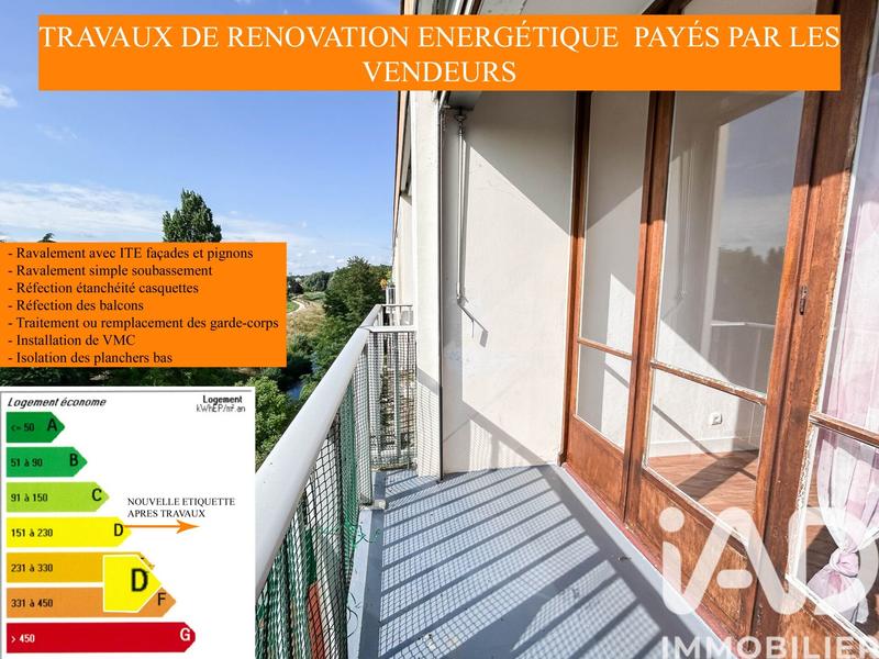 Appartement - 53 m² - 3 pièces