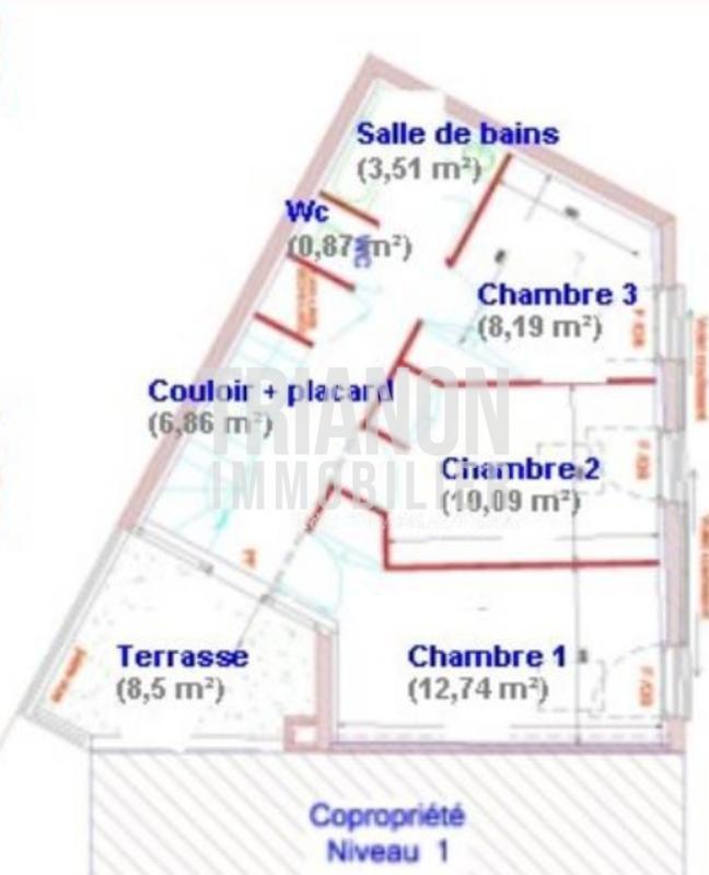 Maison de ville - 101 m² - 4 pièces