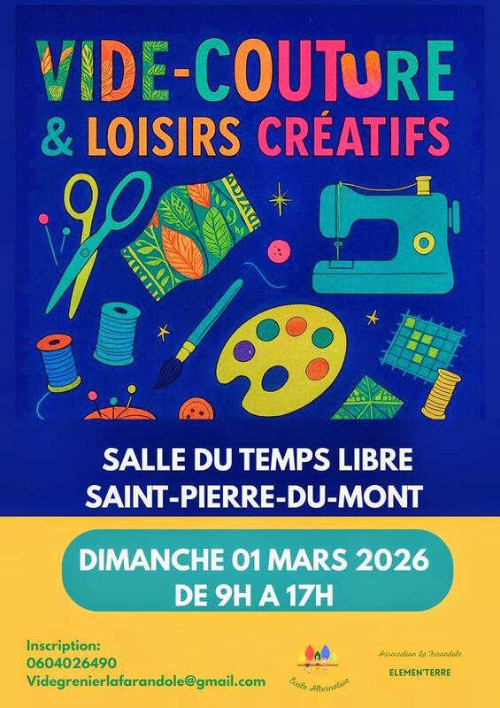 Vide-couture et loisirs créatifs