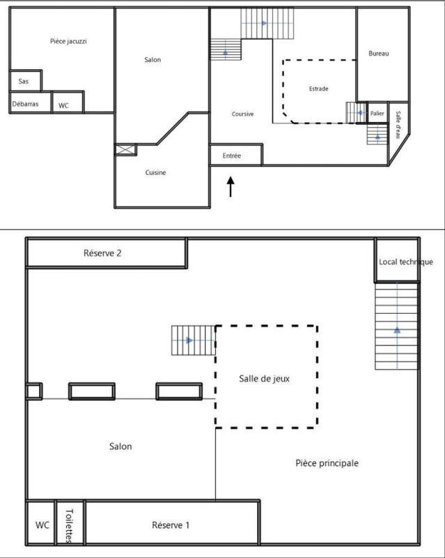 Atelier d'activités - 240 m² - 7 pièces