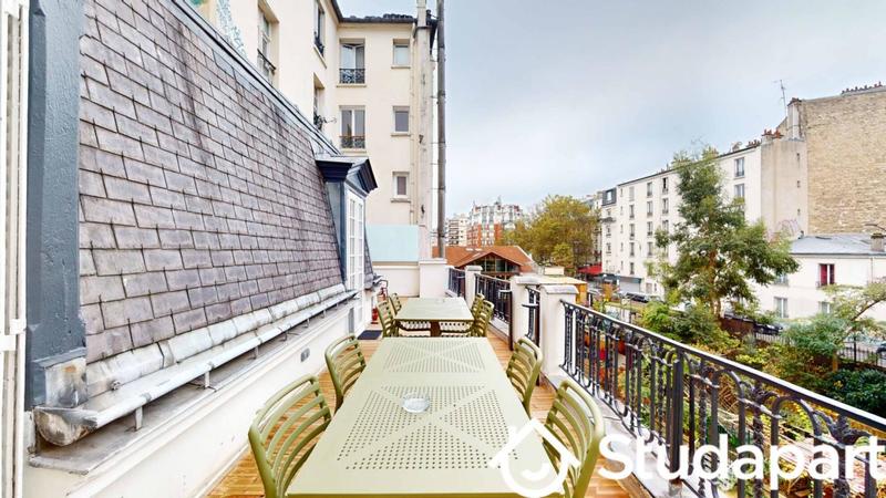 Chambre - 12 m² - 1 pièce