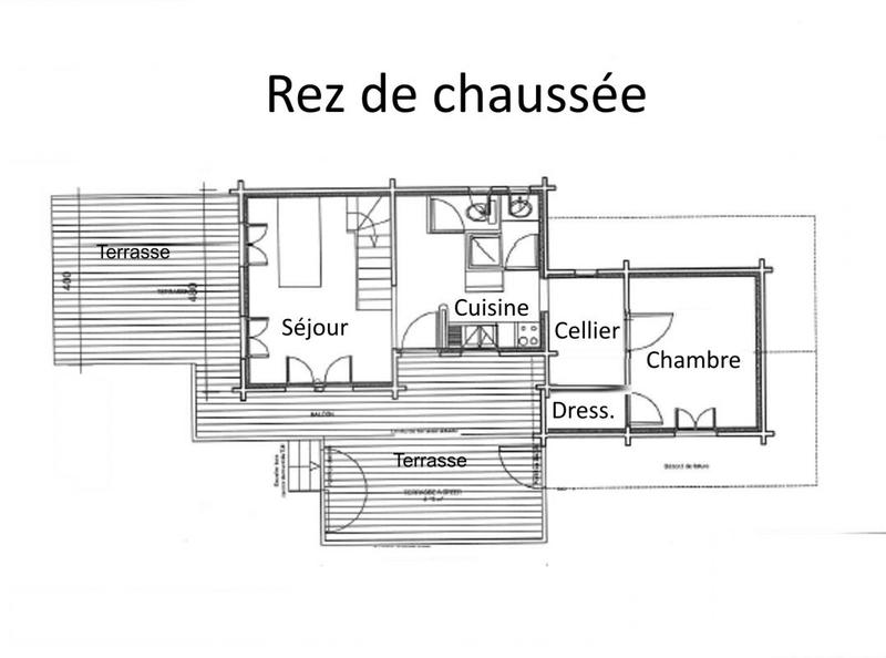 Châlet - 46 m² - 3 pièces