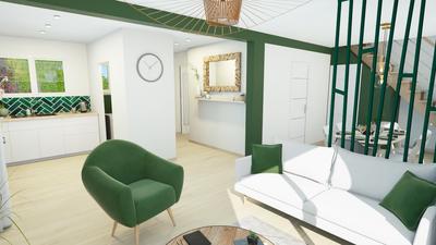 Maison - 70 m² - 6 pièces