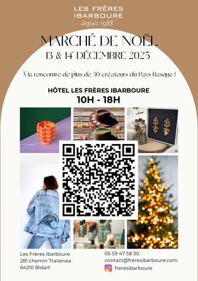 Marché de Noël des créateurs - Hôtel Frères Ibarboure