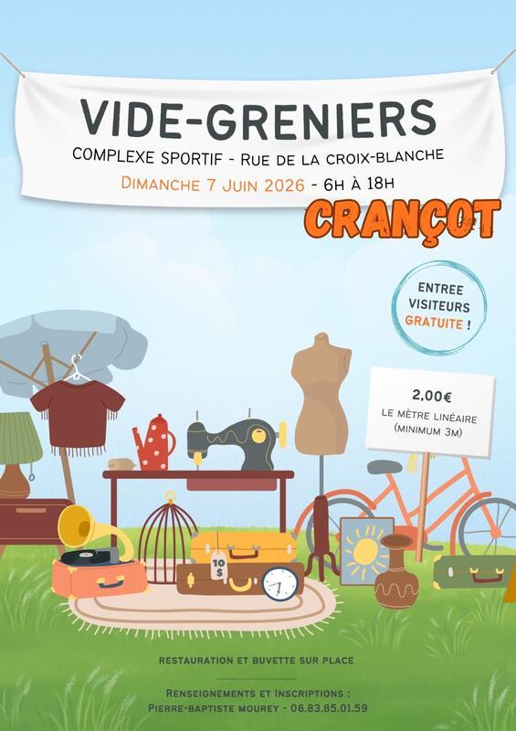 Vide greniers crançot