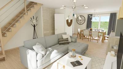 Maison - 95 m² - 6 pièces