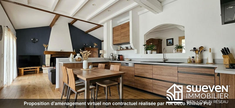 Maison traditionnelle - 202 m² - 7 pièces