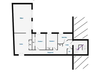 Appartement - 81 m² - 3 pièces