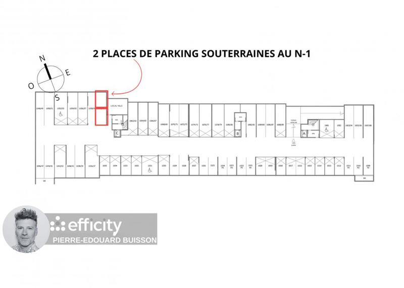 Appartement - 40 m² - 2 pièces