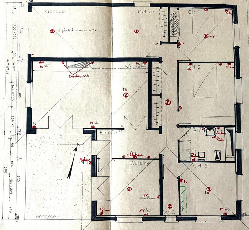 Maison - 93 m² - 4 pièces