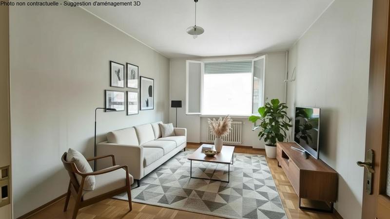 Appartement - 58 m² - 2 pièces