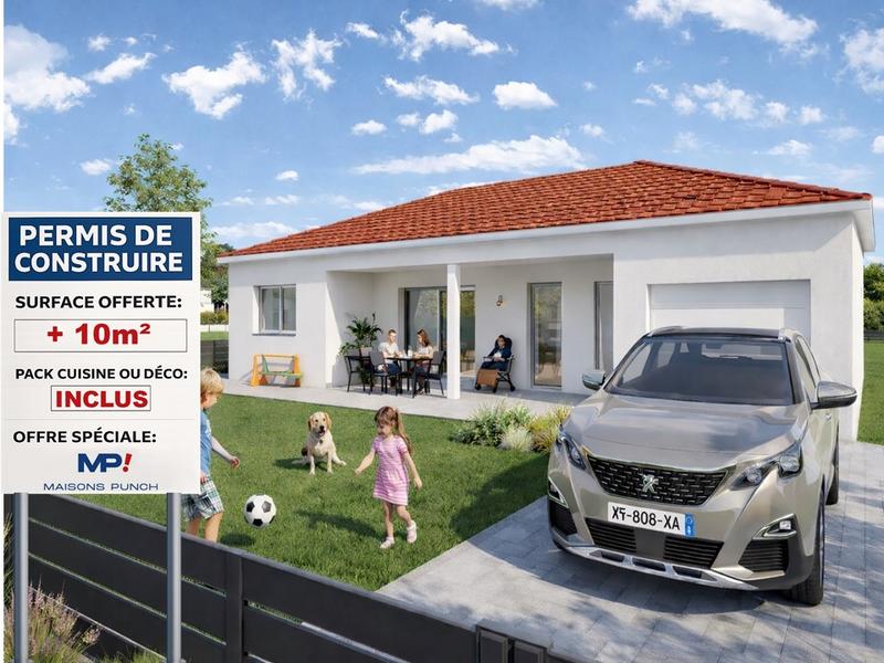 Maison - 85 m² - 4 pièces