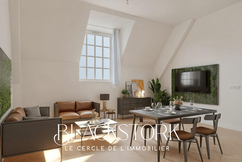 Appartement - 91 m² - 3 pièces