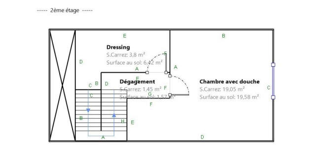 Maison - 81 m² - 3 pièces