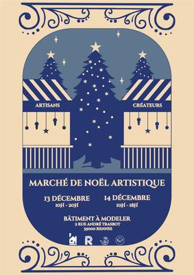Marché de noël artistique