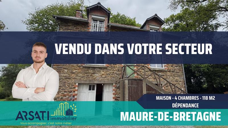 Maison ancienne - 118 m² - 5 pièces