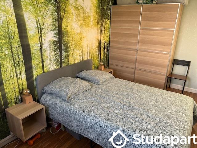 Chambre - 9 m² - 1 pièce