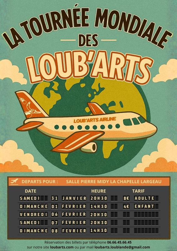 Théâtre les Loub'Arts - la Chapelle-Largeau