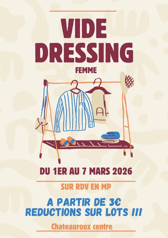 Vide dressing femme sur rdv