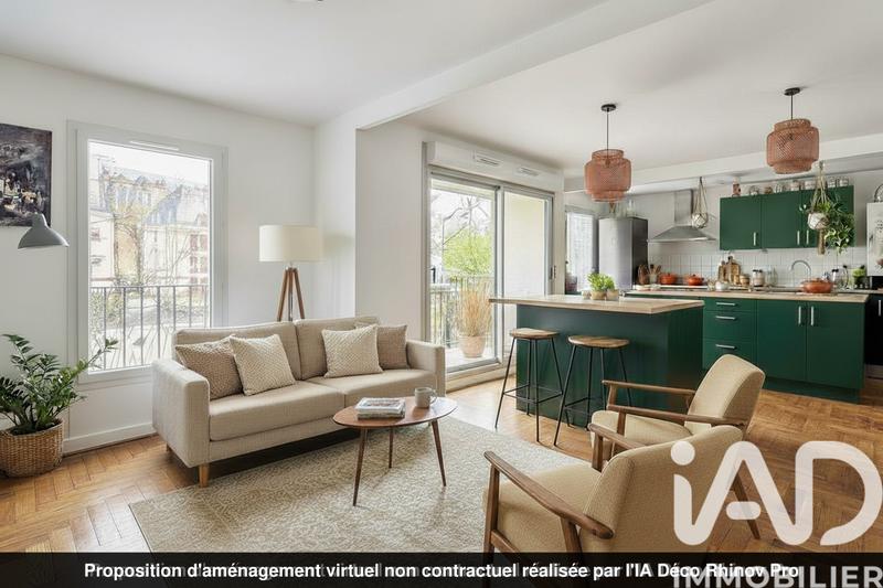 Appartement - 94 m² - 5 pièces