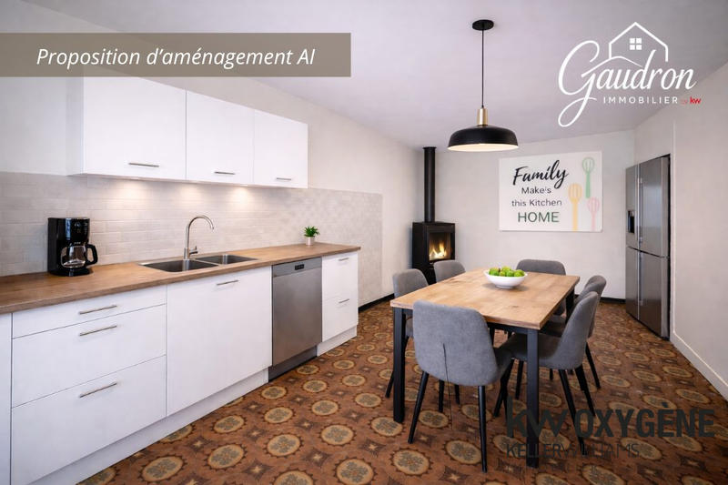 Maison - 52 m² - 3 pièces